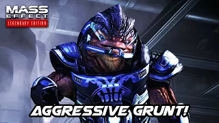 Aggressive Grunt breaks the glass - Mass Effect 2 Legendary Edition