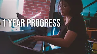 1 Year Piano Progress - Adult Absolute Beginner