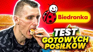 WIELKI TEST GOTOWYCH POSIŁKÓW Z BIEDRONKI