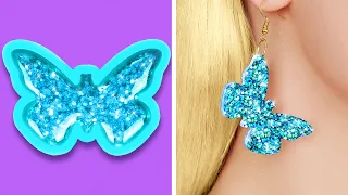 CUTE EPOXY RESIN, 3D PEN & HOT GLUE DIYs | Cool Art Hacks & School Ideas | Cheap Jewelry by TeenVee