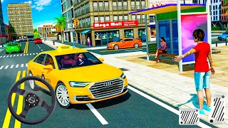 Open World Taxi Game - Luxury Taxi Cab 3D #2 | Android GamePlay