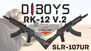 Огляд D-Boys RK-12 v.2  | страйкбольний автомат SLR 107UR | АКСУ 7,62