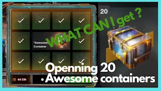 Awesome Container's Opening || WOTB || Lr Gaming