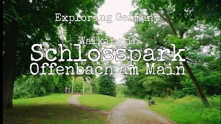 [4K] ASMR Walking in Schlosspark | Offenbach am Main | Exploring Germany