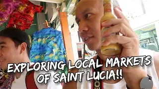 BARGAINING LIKE A SAINT LUCIAN AT THE LOCAL MARKETS | Vlog #159