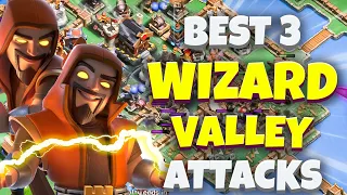 CRUSHING 2 SHOT ATTACKS! Wizard Valley Attack Strategy | How To 3 Star Wizard Valley Level 5 Attack