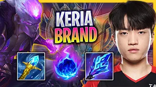 LEARN HOW TO PLAY BRAND SUPPORT LIKE A PRO! | T1 Keria Plays Brand Support vs Karma!  Season 2023