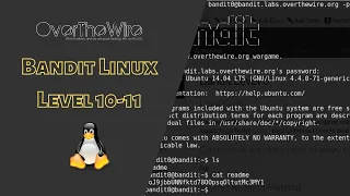 Bandit Walkthrough - Level 10 - 11 | OverTheWire