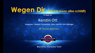 Kerstin Ott - Wegen Dir (Nachts wenn alles schläft) (Karaoke Version)