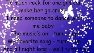 Let's dance - Miley Cyrus With Lyrics on Screen