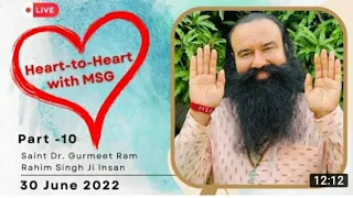 Heart to Heart with MSG Part 7 A | Saint Dr. MSG Insan