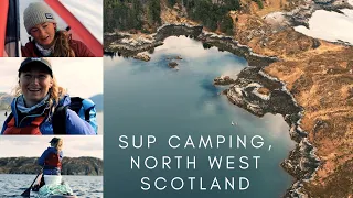 SUP Camping North-West Scotland, Kylesku Bridge, with Nick Ray Life Alfoat