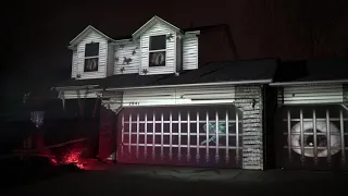 Halloween House Projection 2018