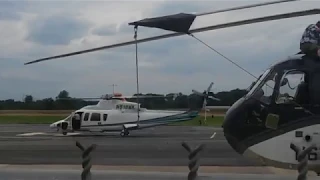 Sikorsky S-76C (N518MK) Arriving & Departure at Princeton Airport (39N)