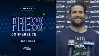 Center Joey Hunt Week 9 Press Conference | 2019 Seattle Seahawks