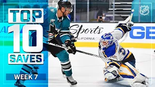 Топ-10 сэйвов 7-й недели сезона 2021 / Top 10 Saves from Week 7 | 2021 NHL Season