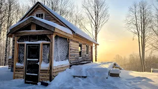 Snow Storm Slams Off Grid Cabin: 17 Inches In 36 Hours