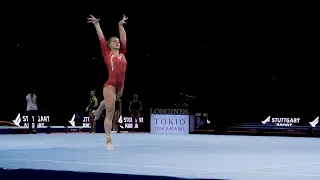 Lilia Akhaimova (RUS) FX - 2019 World Championships - Podium Training