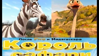 «Король сафари» 2014 / Мультфильм про зебру / Русский трейлер