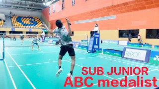 GNANA DATTU V/S BORNIL AKASH CHAMNGMAI  YONEX-SUNRISE ALL INDIA SUB JUNIOR BADMINTON TOURNAMENT