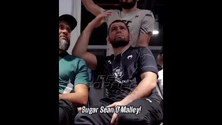 KHABIB REACTION TO SEAN O'MALLEY WIN