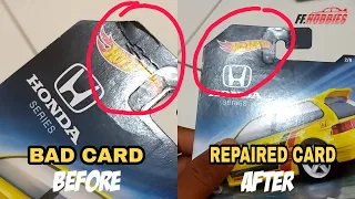 How to fix Bad Card Hotwheels