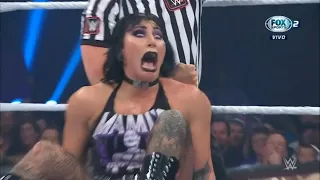 Rhea Ripley Vs Raquel Rodriguez Por El Título Parte 2 - WWE RAW 11 de Septiembre 2023 Español Latino