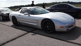 Corvette Z06 LS3 1/4 Mile Drag Race