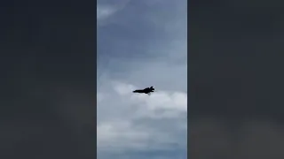 F-35 Demonstration at 2022 Spirit of St. Louis Airshow (Filmed with a potato lol)