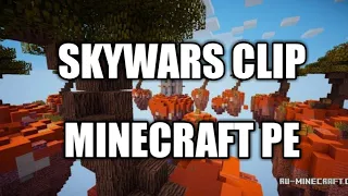 СКАЙ ВАРС КЛИП В МКПЕ!? //SKYWARS CLIP IN MCPE?