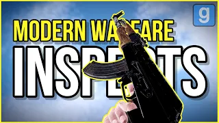 Garrys Mod - ALL 41 Modern Warfare 2019 Addon Weapon Inspect Animations