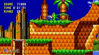 Sonic CD Restored & Knuckles - Sonic Full Game & All Time Stones
