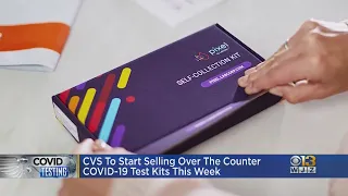 CVS To Start Selling Over The Counter COVID-19 Test Kits This Week