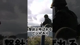 迫撃砲が砲弾を上へ撃ちだす仕組み