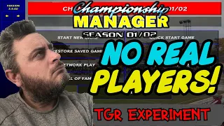 Championship Manager 01/02 I 100 Years Into The Future With Fake Players TGR Robo