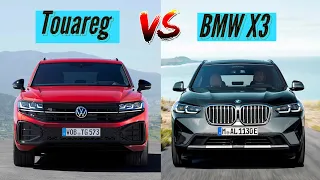 2024 Volkswagen Touareg R-Line vs 2024 BMW X3 M40i Compared | Touareg or X3?! | SUV Battles!