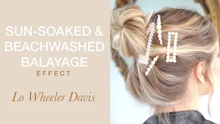 Sun-Soaked & BeachWashed Balayage Effect with Kenra Color | Lo Wheeler Davis