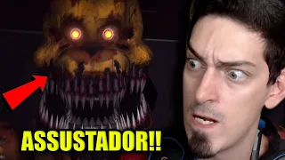 A TENSÃO deste novo FNAF!! - The Glitched Attraction - MrGuinas