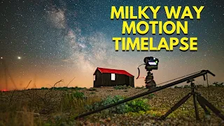 My first MILKY WAY TIMELAPSE vlog ( in total darkness )