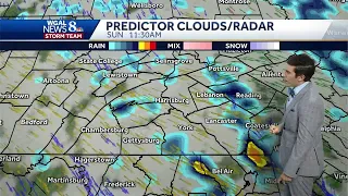 Another round of showers late Saturday into Mother's Day