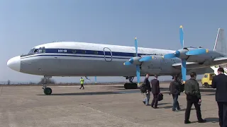 THE SIGHT & THE SOUND 3/3 : Flight onboard Grixona IL-18 ER-ICB from Balti (BZY) to Chisinau (KIV)