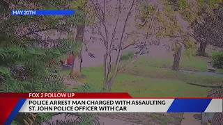 Man seen dragging St. John Police officer last month arrested Monday