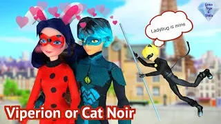 DATE VIPERION or CAT NOIR Jealous LADYBUG Dating  Queen Bee Easter EPISODE MIRACULOUS NEW Doll