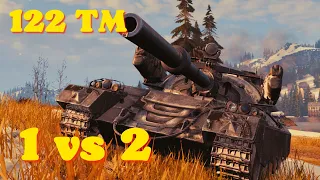 World of tanks 122 TM - 4,8 K Damage 8 Kills, wot replays