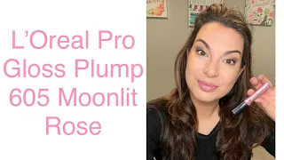 L'Oreal Pro Gloss Plump - 605 Moonlit Rose