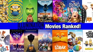 All Illumination Movies Ranked!