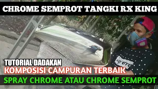 INTIP PROSES Chrome SEMPROT secara lengkap | SPRAY CHROME | CHROME PLASTIK #ckammodified