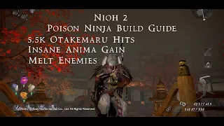 Crazy Poison Ninja Build - Nioh 2 Build Guide