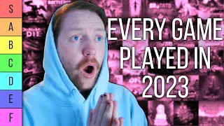 I Rank Every Game I Played in 2023