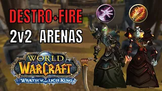 Destruction Warlock + Fire Mage 2v2 arenas | Warmane WotLK